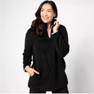 Koolaburra Women's Cozy Sherpa Pullover Large